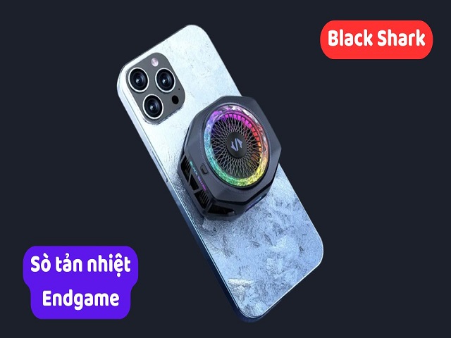 Endgame luôn với Sò Lạnh Black Shark Cooling Back Clip 5 Pro
